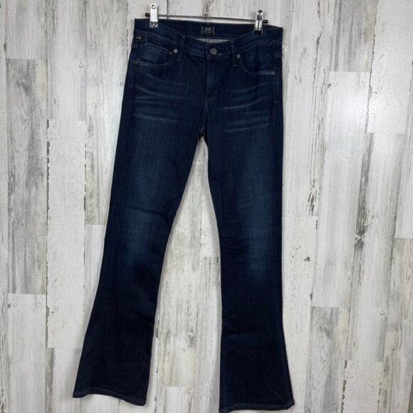 Citizens of Humanity COH denim jeans bootcut dark wash blue size 27 - Picture 2 of 10